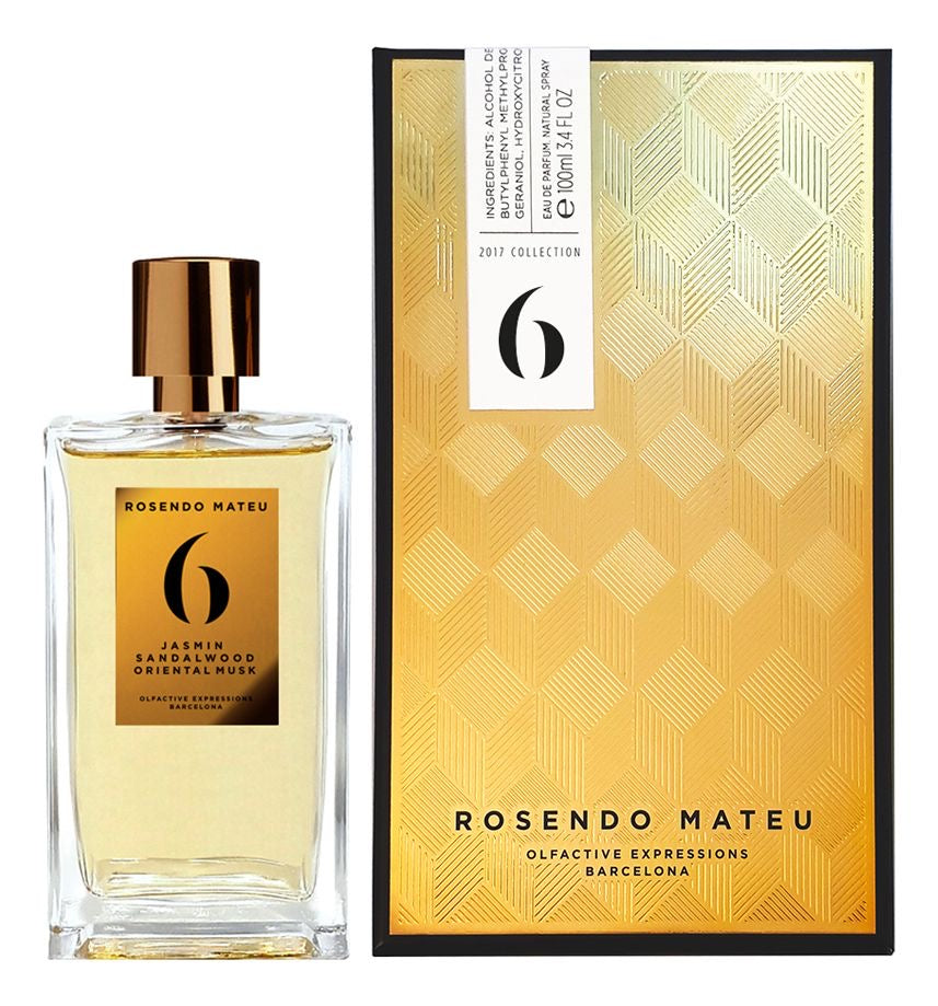 Rosendo Mateu Nº 6 Jasmin, Sandalwood, Oriental Musk – Rosendo Mateu Olfactive Expressions